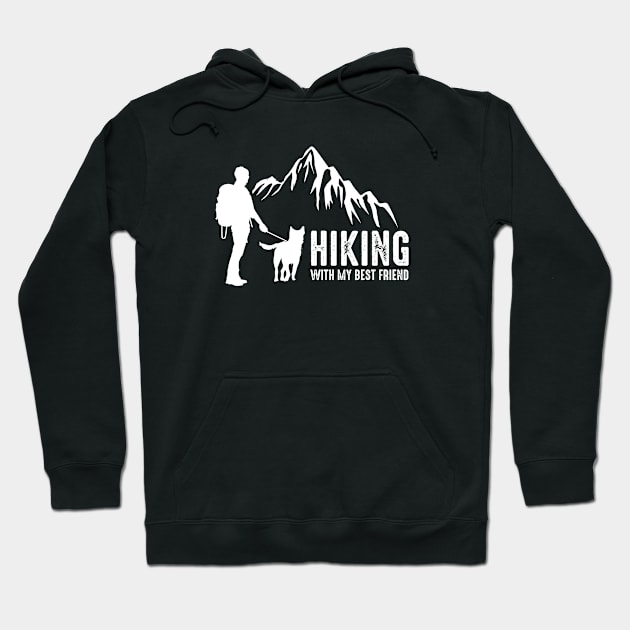 Hiking with my best friend Hoodie by Andreeastore  